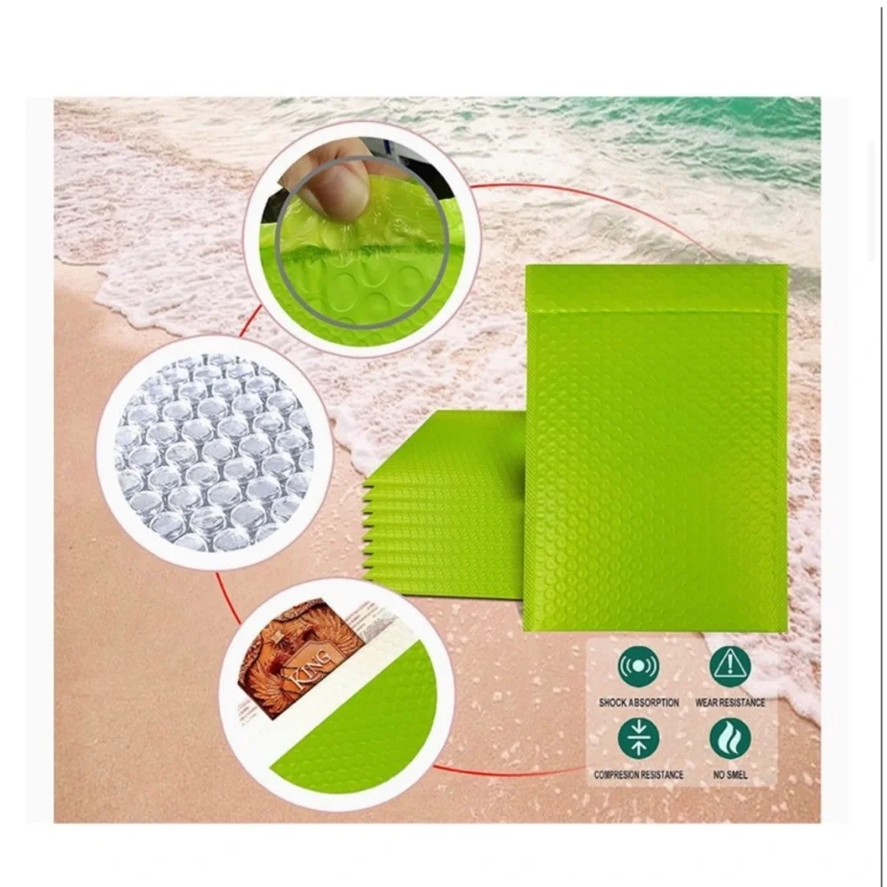 24ct Assorted Bubble Poly Mailers 🍃🆕🍃Boutique Starter Package w/24-Free Stickers